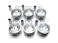 2013-2020 Jaguar Standard Piston Assembly with Rings Set Of (6) - AJ126 3.0L V6 Supercharged