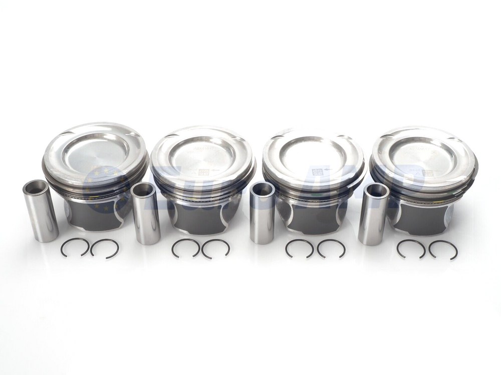 Mercedes Benz C350e GLC350e Metris Piston w/ Rings +0.50 Set of 4 2.0T I4 M274 Engine 2740301517