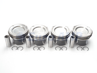 Mercedes Benz C350e GLC350e Metris Piston w/ Rings +0.50 Set of 4 2.0T I4 M274 Engine 2740301517