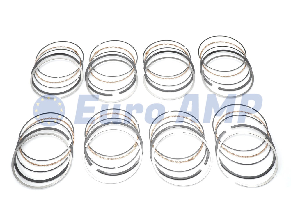 BMW E70 E71 X5M X6M 4.4 Twin Turbo V8 S63 Engine Set (8) Piston Ring 11257574822