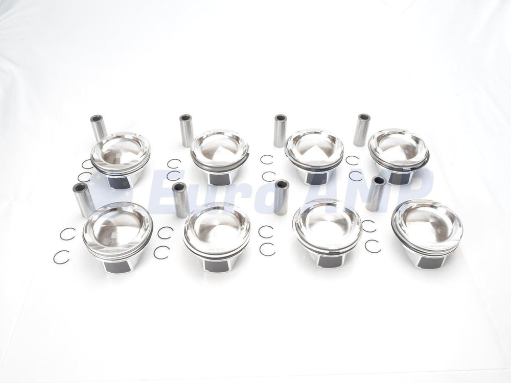 2019+ Jaguar SVR Piston Set w/Rings +0.25 (x8) AJ133 5.0 V8 Supercharged Engine
