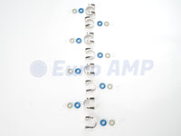 Jaguar XJ XF XE XK F-Type F-Pace 8PC Engine Fuel Injector Seal 5.0L V8 C2D24387