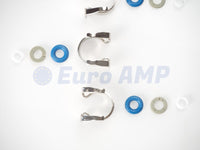 Jaguar XJ XF XE XK F-Type F-Pace 8PC Engine Fuel Injector Seal 5.0L V8 C2D24387