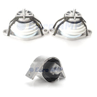 3PCS Jaguar XF XJ Transmission & Engine Motor Mount 3.0 V6 AWD C2D19070 C2D38505