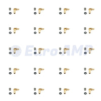 20PCS Jaguar Land Rover Thermostat Water Outlet Tube Connector Kit 3.0 V6 5.0 V8