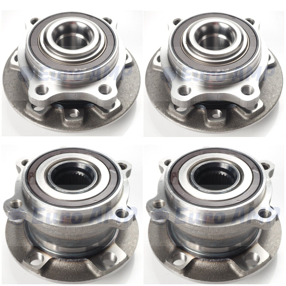 2013-2016 Maserati Ghibli Quattroporte RWD 4PCS L+R Front + Rear Wheel Bearings