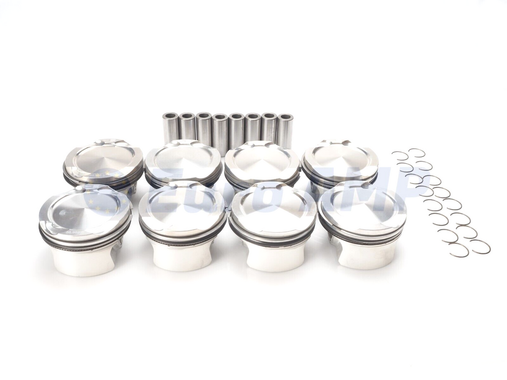 2012-2019 BMW M5 M6 X5M X6M Engine Piston w/ Rings 8PCS S63 4.4L Twin Turbo V8